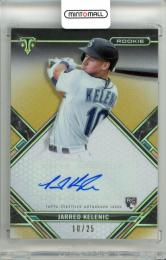 2021 Topps Triple Threads Jarred Kelenic #RAC-JK Rookie Auotgraph Gold Parallel【10/25】 Mariners