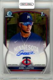 2023 Topps Bowman  Ariel Castro #CPA-AC Chrome Prospect Autograph  Twins
