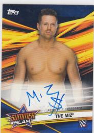 2019 TOPPS WWE SummerSlam  The Miz Autographs Blue #OCTM 16/50
