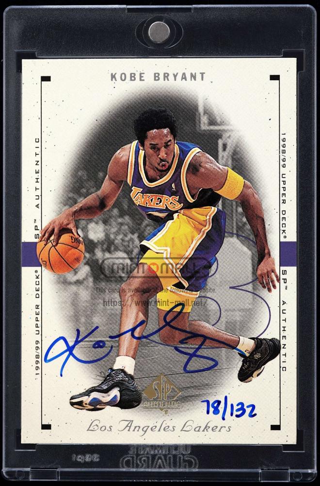 ミントモール / MINT VAULT店 (MSV委託品通販) / 1999-00 SP Authentic #8 Kobe Bryant  BuyBack Autograph 98-9SPA【78/132】 Los Angeles Lakers