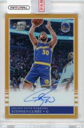 2022-23 Panini Contenders Optic Stephen Curry '85 Tribute Autographs Orange #4【09/15】