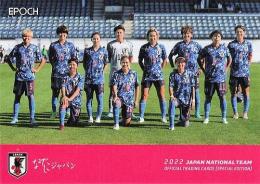 2022 EPOCH サッカー日本代表 スペシャルエディション #54 チェックリスト なでしこジャパン レギュラーカード