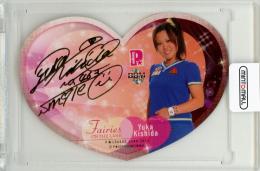 2012 BBM P☆LEAGUE   岸田有加 金箔サイン入りダイカットカード 70/90