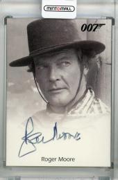 2012  James Bond 50th Anniversary  Roger Moore Autographs Full-Bleed Style