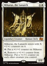 【J25】【ENG】〈225-M-W〉《月皇ミケウス/Mikaeus, the Lunarch》