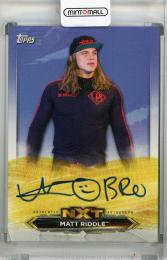 2020 Topps WWE NXT  Matt Riddle NXT Roster Autographs