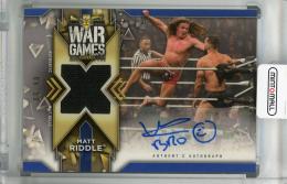 2020 Topps WWE NXT  Matt Riddle Autograph Mat Relics Blue(パラレル版) 06/50