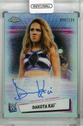 2021 Topps Chrome WWE  Dakota Kai Base Roster Autographs 090/199