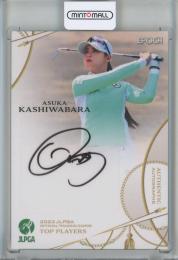 2023 JLPGA Official Trading Cards Top Players  柏原明日架 直筆サインカード 096/100