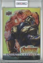 2022 Upper Deck Marvel Allure  Josh Brolin as Thanos Infinity Stones Gold Parallels 32/99
