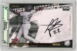 2025 EPOCH 千葉ロッテマリーンズ STARS & LEGENDS with MEMORABILIA グレゴリー・ポランコ Authentic Autograph ゴールド【03/15】 千葉ロッテマリーンズ