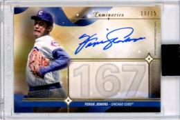 2023 Topps Luminaries Fergie Jenkins #MOM-FJ Masters Of The Mound Autograph Card【10/15】 Cubs
