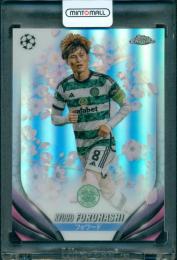 2023-24 Topps Chrome UEFA Club Competitions Japan Cherry Blossom Refractors #127 Kyogo Furuhashi  Celtic FC