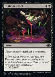 悪魔の布告/Diabolic Edict Foil 英語 4枚 MTG ミントモール / MINT GAMES MTG(東日本橋) / 【J22】【JPN】《悪魔の
