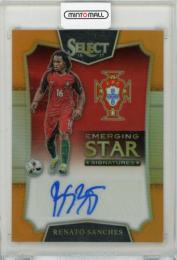 2016-17 PANINI Select Renato Sanches Emerging Star Signatures Orange #8【75/75】 Portugal