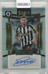 2023-24 PANINI Select Premier League Soccer Bruno Guimaraes Signatures #11 Newcastle United