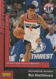 2019-20 PANINI INSTANT NBA #17 Rui Hachimura Double-Doubles in NBA Debut(八村塁 2019年10月23日NBAデビュー)【 1211枚限定】