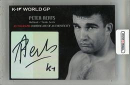 2008 EPOCH K-1 Grand Prix ピーター・アーツ 直筆サインカード【06/25】