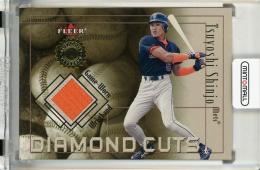 2001 Fleer Authority Tsuy Shinjo Diamond Cuts Memorabilia Wristband #95