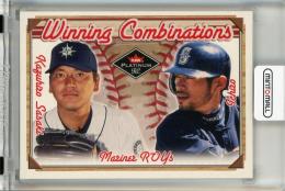 2001 Fleer Platinum Kazuhiro Sasaki / Ichiro Suzuki Winning Combinations #15【491/500】
