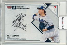 2025 BBM 東京ヤクルトスワローズ 小澤怜史 直筆サインカード【74/90】