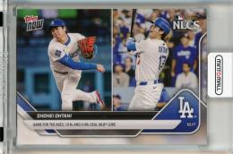 2025 Topps Now Shohei Ohtani Game for the Ages: 10 Ks and 3 HRs Seal MLB Lore #884
