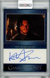 【表面右側若干白欠けあり】2014 RITTENHOUSE Game of Thrones Kit Harington (As Jon Snow) Autograph