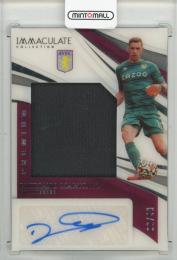 2021 PANINI Immaculate Collection Emiliano Martinez Premium Swatch Autographs Premier League #12【32/49】 Aston Villa