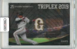 2019 BBM 読売ジャイアンツ 岡本和真 3Dカード【16/25】 読売ジャイアンツ