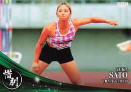 2025 BBM INFINITY #93 佐藤友佳(陸上競技) 惜別 レギュラーカード
