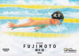 2025 BBM INFINITY #61 藤本穏(競泳)【キラカード版】レギュラーカード