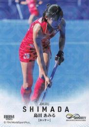 2025 BBM INFINITY #66 島田あみる(ホッケー)【キラカード版】レギュラーカード