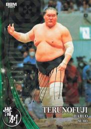 2025 BBM INFINITY #96 照ノ富士春雄(大相撲)【キラカード版】レギュラーカード