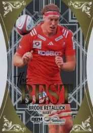 2025 BBM INFINITY #TB09 ブロディ・レタリック(ラグビー) The BEST インサートカード