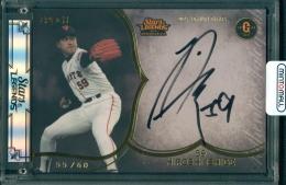 2025 EPOCH 読売ジャイアンツ STARS & LEGENDS with MEMORABILIA ベースボールカード 石毛博史 AUTHENTIC AUTOGRAPH 直筆サイン入りカード【55/60】