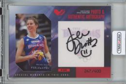 2018-19 V.League Official Trading card  ドリス・ジェニファー Photo & Autograph 247/400