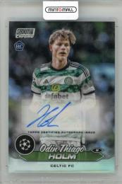 2023-24 TOPPS Stadium Club Chrome UEFA Champions League Chrome Odin Thiago Holm Autographs #CAOTH Celtic FC