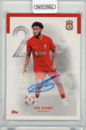 2022-23 TOPPS Liverpool FC Team Set Joe Gomez Autograph #AUJG