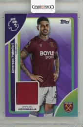 2025-26 TOPPS English Premier League Emerson Palmieri Premier Relics Purple Rainbow Foil #REEME【096/199】 West Ham United