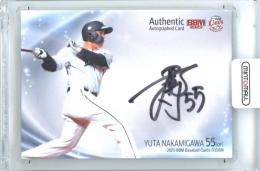 2025 BBM FUSION 仲三河優太 直筆サインカード チームパック版【056/130】 西武