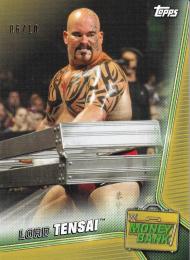 2019 Topps WWE Money in the Bank Wrestling Money in the Bank 2015 Lord Tensai Base Goldパラレル版 06/10