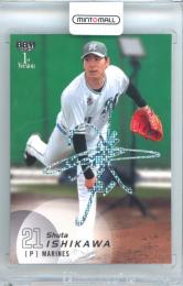 2025 BBM ベースボールカード 1STバージョン 石川柊太 #220 ホロ箔サインカード【37/50】 ロッテ