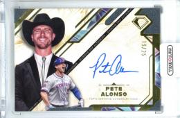 2025 Topps Diamond Icons Pete Alonso  #DDA-PA Diamond Drip Autograph Card【19/25】 Mets