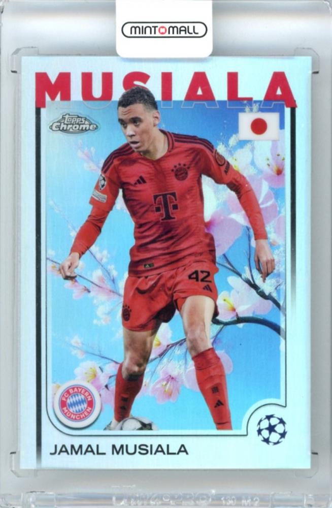 ジャマル　ムシアラ　桜パラレル Topps Japan Edition Jamal Musiala 桜パラレル