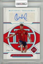 2022 PANINI National Treasures FIFA Road to World Cup Spain Marcos Llorente #S-MCL Signatures Platinum One of One 1/1