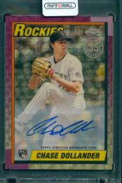 2025 TOPPS Update Series Chase Dollander Topps 35th Anniversary Silver Pack Autograph Superfractor One Of One【1/1】 Colorado Rockies