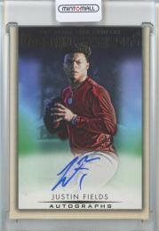2021 Upper Deck Goodwin Champions Jutin Fields Autographs Inscriptions