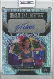 2023 Panini Prizm WWE  Valentina Feroz Sensational Signatures Mojo Prizms 22/25