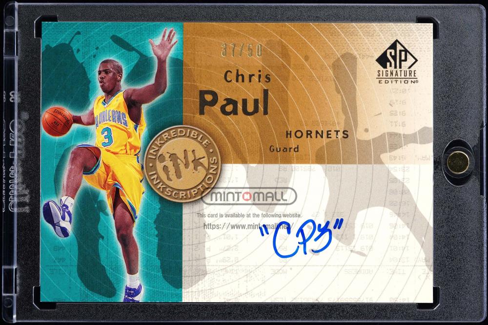 ミントモール / MINT VAULT店 (MSV委託品通販) / 2005-06 Upper Deck SP Signature Edition  #CP Chris Paul INKredible INKscriptions【37/50】 New Orleans Hornets