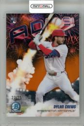 2025 BOWMAN Dylan Crews Adios Orange Refractors #AD5【22/25】 Washington Nationals